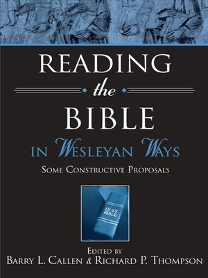 cover image of Reading the Bible in Wesleyan Ways